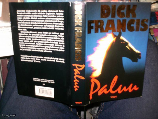 DICK FRANCIS Paluu ( 1 p. 1993 ) Sis.postikulut
