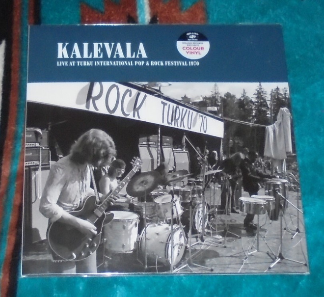 KALEVALA ~ Live At Turku  Festival 1970 ~ LP *UUSI* RED Remu