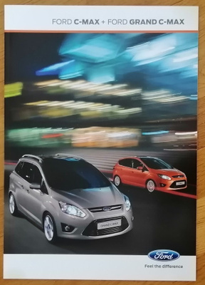 2011 Ford C-Max / Grand C-Max esite - KUIN UUSI - 48 sivua -