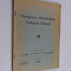 A. F. Puukko ym. : Teologinen Aikakauskirja 1/1945 - pikkukuva 1