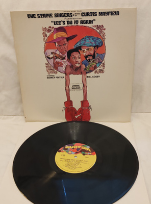 The Staple Singers Let's Do It Again lp