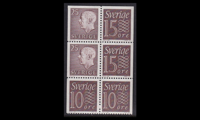 Ruotsi 519HB28 ** Gustaf vihkolehti (1964)