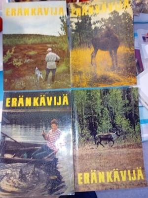4 kpl kokoelma ERÄNKÄVIJÄ 1957 1959 1960 1961 SIS POSTIKULU