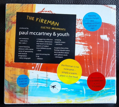 The Fireman - Electronic arguments cd