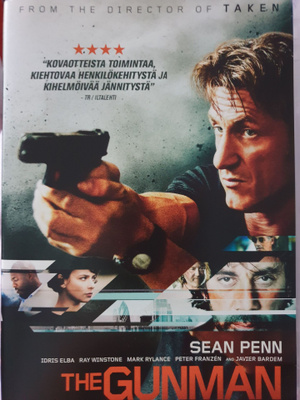 The gunman DVD sean Penn