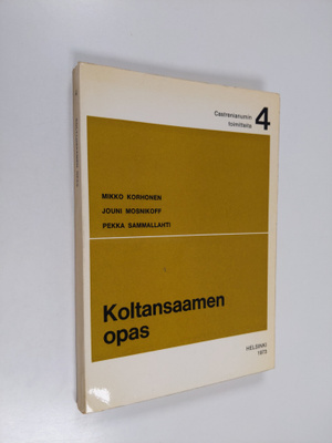 Mikko Korhonen : Kolttasaamen opas