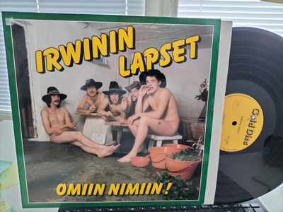 IRWININ LAPSET, Omiin nimiin, LP -84 HIENO & RARE !!