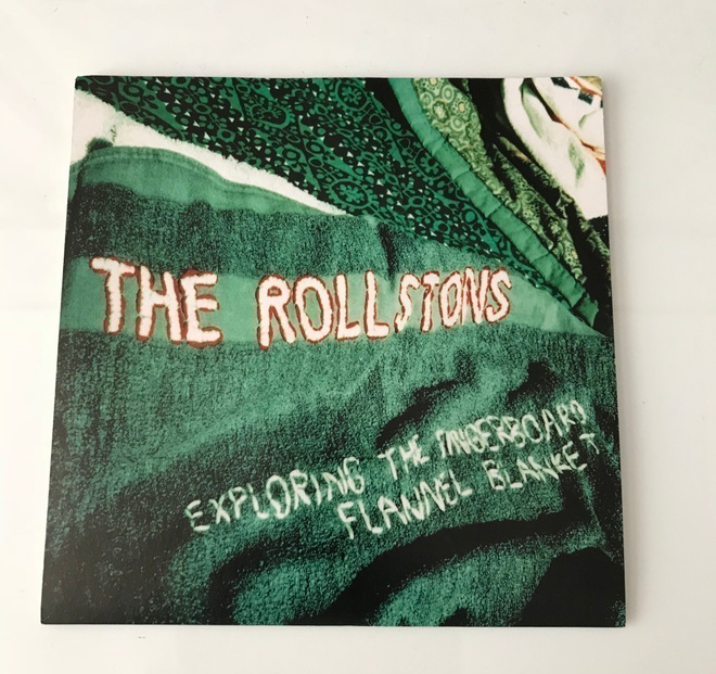 The Rollstons Exploring the fingerboard flannel blanket