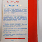K. T. McCall : Miljardityttö - pikkukuva 2