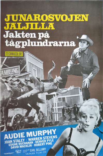 Elokuvajuliste: Junarosvojen jäljillä