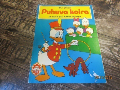 Puhuva koira ja muita Aku Ankan parhaita (1.p)