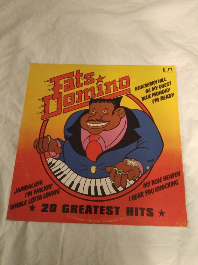 FATS DOMINO - 20 GREATEST HITS   -   LP
