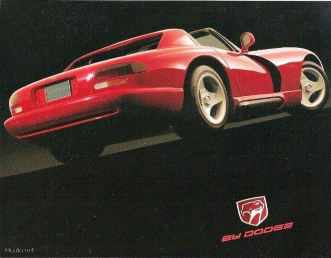 1994 Dodge Viper RT/10 esite - KUIN UUSI - V10 - 488 cu.in.