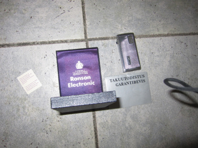 RONSON ELECTRONIC - SYTYTIN v 1975 + takuutod