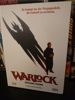 warlock mediabook blu-ray+dvd limited 666