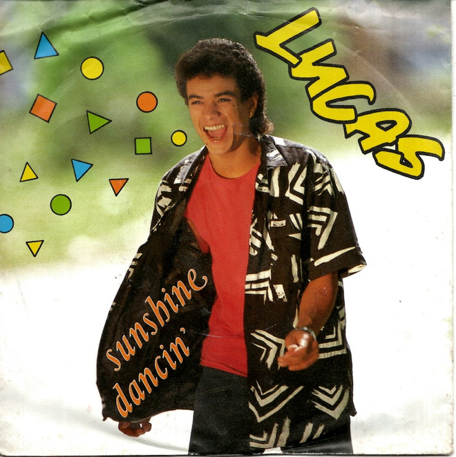LUCAS: Sunshine Dancin' / Cover Girl  7"kk