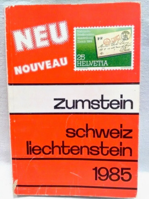 Zumstein Schweiz, Liechtenstein 1985 1.p