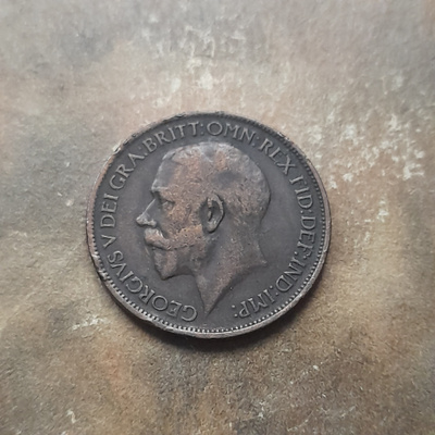 Half penny 1917