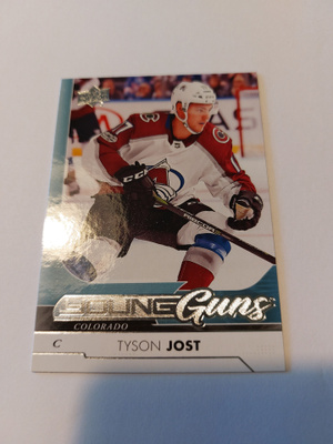 2017-18 Upper Deck #246 Tyson Jost YG RC