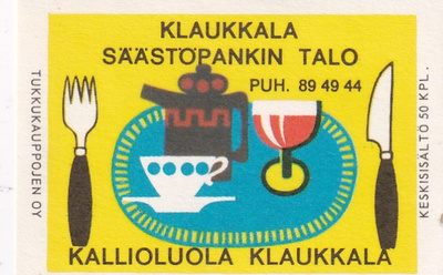 Klaukkala, Kallioluola, Säästöpankin talo  4/10