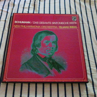 Schumann, Eliahu Inbal, New Philharmonia Orchestra 3lp box