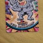 Pokemon Card TOPPS Series 1 Blue Logo Machamp #68 card - pikkukuva 1