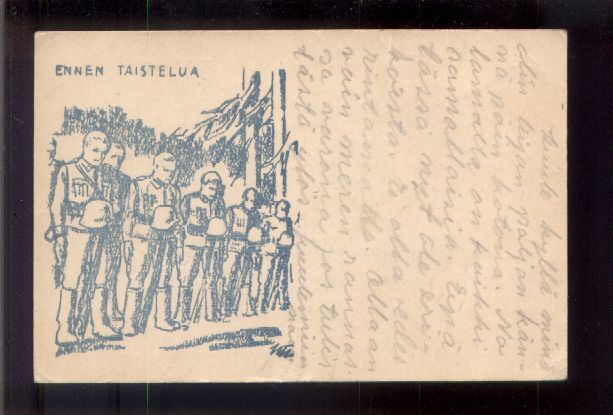 ååpk . KENTTÄPOSTI . Ennen taistelua . 1941 .