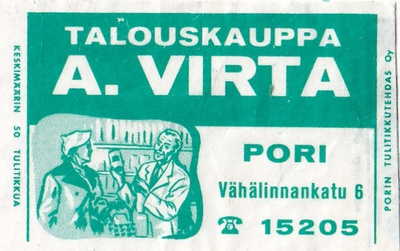 Pori, Talouskauppa A. Virta b521