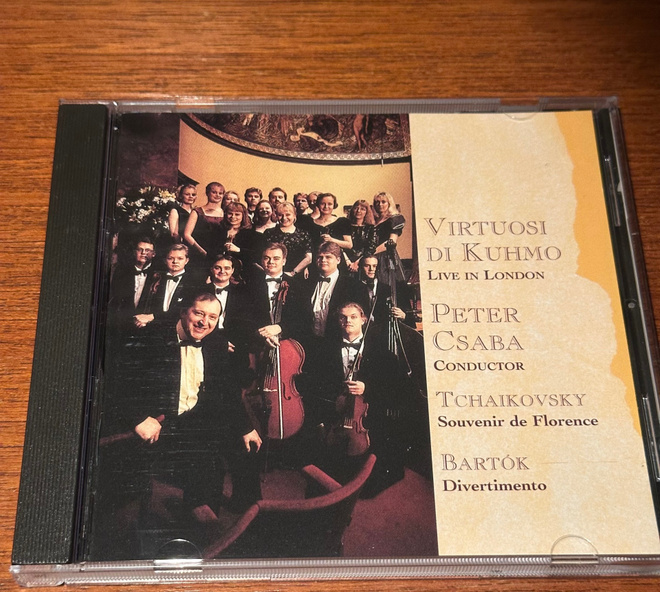 Virtuosi di Kuhmo / Peter Csaba: Tchaikovsky Bartók CD Kuhmo