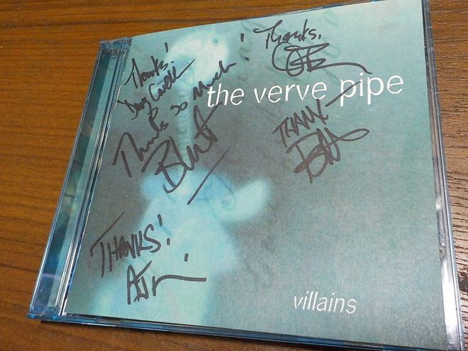 THE VERVE PIPE - VILLAINS CD KOKO BÄNDIN NIMMAREILLA