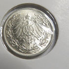 Saksa/Empire 1/2 mark 1917 D - pikkukuva 2