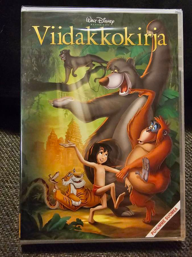 Viidakkokirja (DVD) 19. Walt Disney klassikko