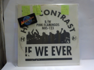 HIGH CONTRAST - IF WE EVER... M-/EX- UK 2007 12" SINGLE