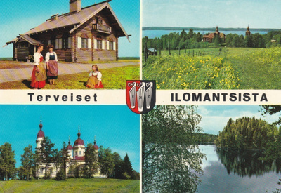KIRKKOKORTTI - ILOMANTSI - PYHÄN ELIAAN KIRKKO - 2