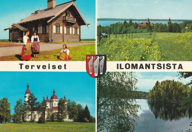 KIRKKOKORTTI - ILOMANTSI - PYHÄN ELIAAN KIRKKO - 2