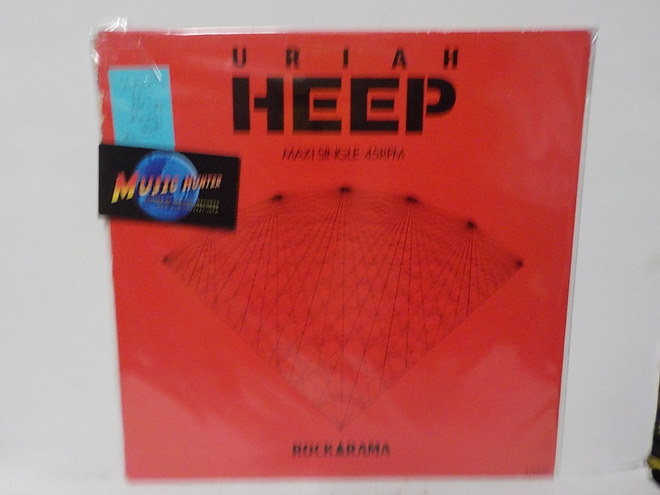 URIAP HEEP - ROCKARAMA M- HOL 1985 MAXI SINGLE 12" M-/VG+