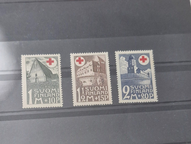 1931 PUNAINEN RISTI SARJA **, LAPE 164-166