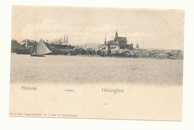 HELSINKI, KLIPPAN - vanha Carte Postale