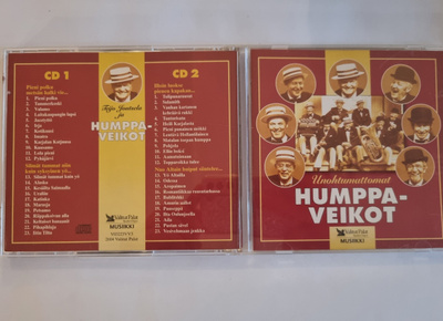 UNOHTUMATTOMAT HUMPPA-VEIKOT 2CD