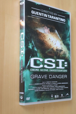 DVD CSI Grave Danger ( 2005 Quentin Tarantino)