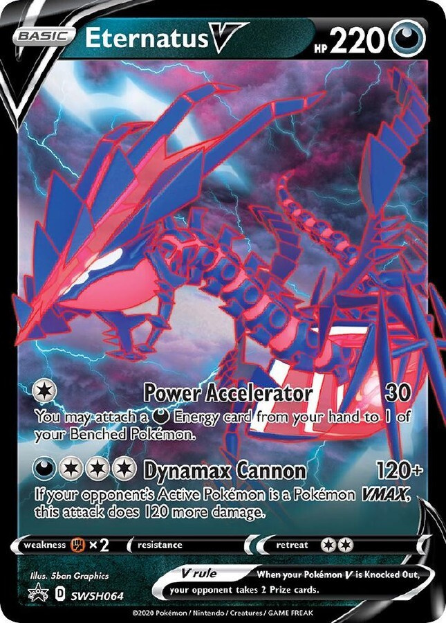 Eternatus V SWSH 064 - Black Star Promo - NM/M