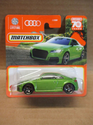 Audi TT RS Coupe, Matchbox