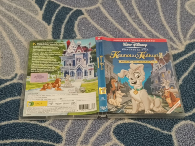 Kaunotar & Kulkuri II Pepin Seikkailut Disney DVD