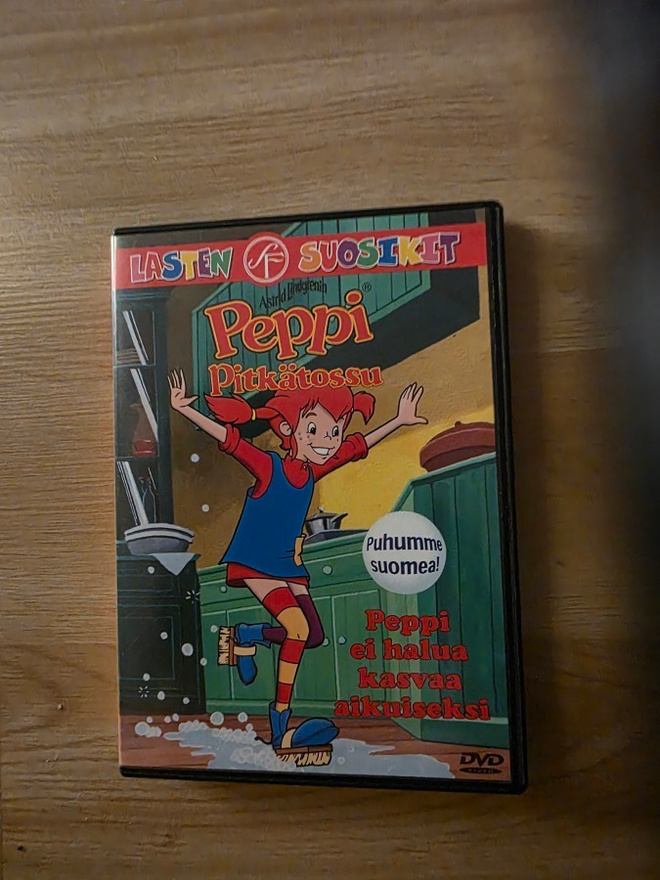 Peppi Pitkötossu - Peppi ei halua kasvaa aikuiseksi