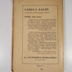 Lahja J. Aalto : Sotilas ja siviili-ihminen : kertomuksia... - pikkukuva 2