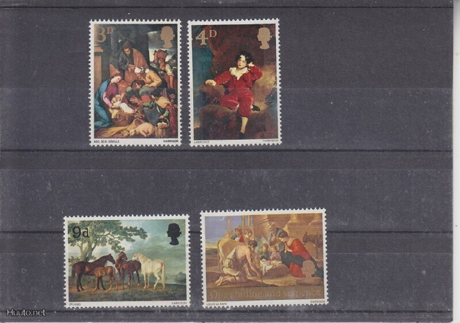 Britannia maalauksia postituoreena.
