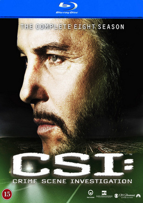 CSI: Kausi 8 (3 disc) Blueray disc - Boxi