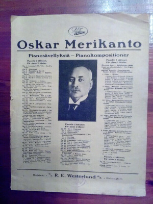 Oskar Merikanto Pianosävellyksiä nuotteja