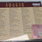Adagio (2CD) Mozart Schubert Brahms Bach Grieg Vivaldi - pikkukuva 2