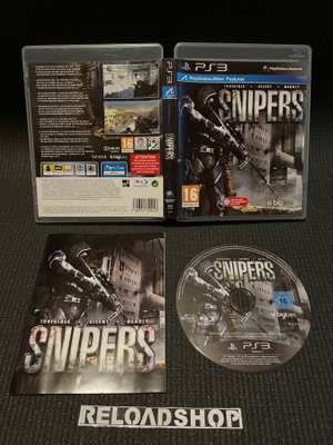 Snipers Invisible Silent Deadly PS3 - CiB